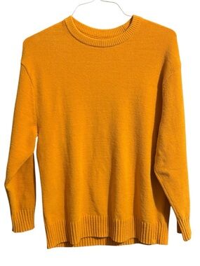 UGG Crewneck Sweater in Mustard Orange